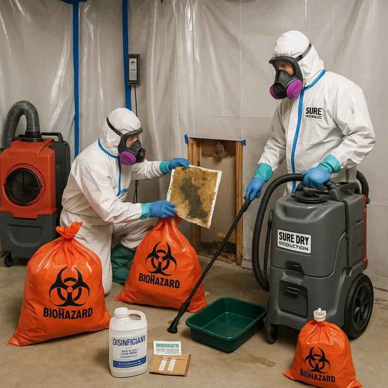 Contaminated Water Handling Protocols process in Superior, AZ